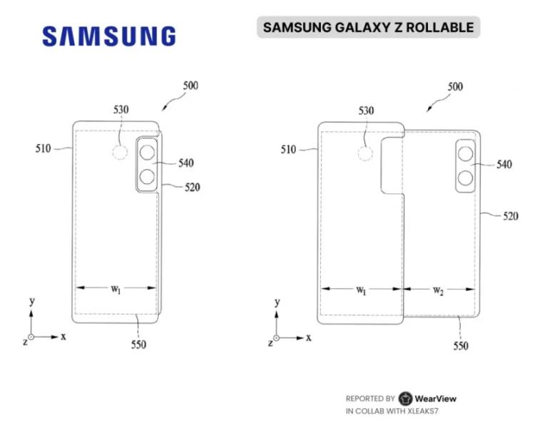 Samsung розробляє згорткові дисплеї для власних смартфонів