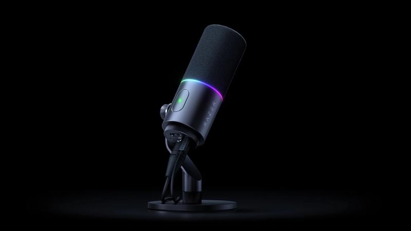 Студійний звук і преміальний дизайн: Razer анонсувала свій перший XLR-мікрофон Seiren V3 Pro
