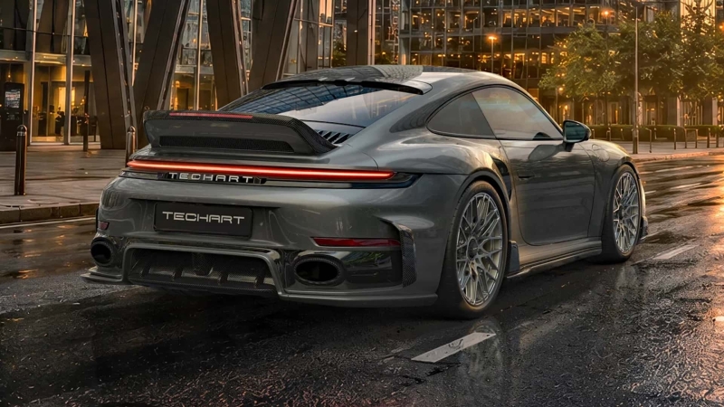 Techart витиснула 811 «коней» із Porsche 911 Turbo S: коли базової потужності замало