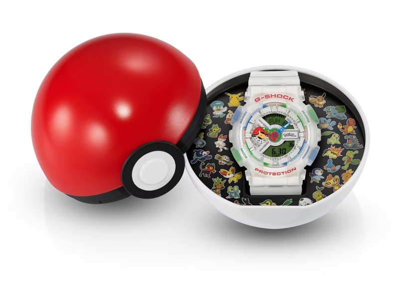 Casio представила лімітований годинник G-Shock до 30-річчя Pokémon