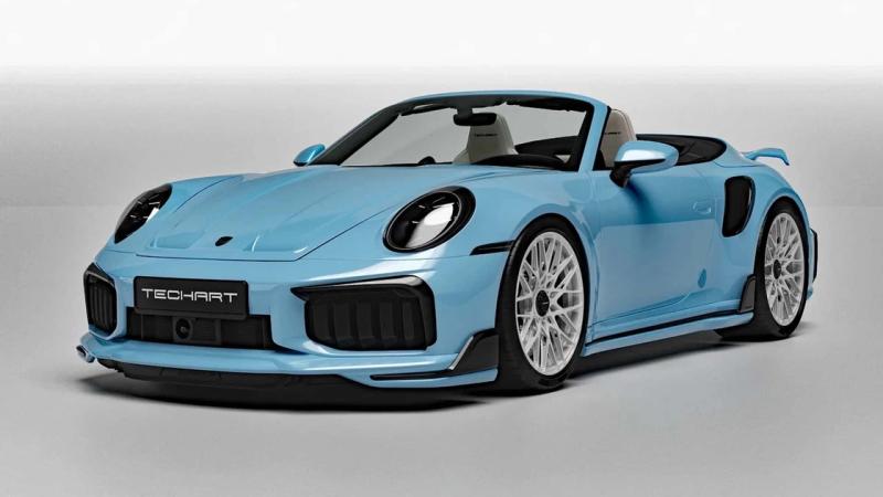 Techart витиснула 811 «коней» із Porsche 911 Turbo S: коли базової потужності замало