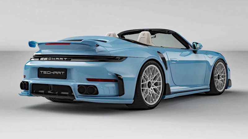 Techart витиснула 811 «коней» із Porsche 911 Turbo S: коли базової потужності замало