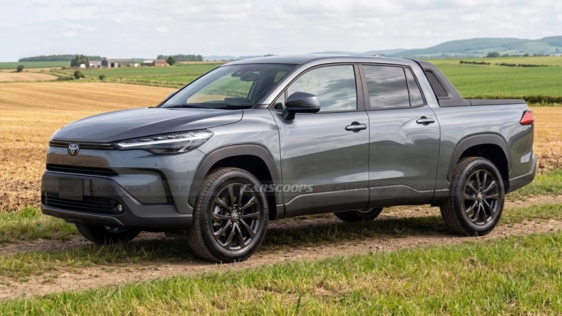 Toyota Corolla Cross перетворюється на пікап: практичність замість пафосу