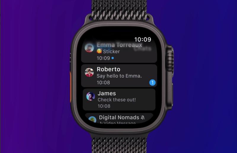 Додаток Telegram повернувся на Apple Watch