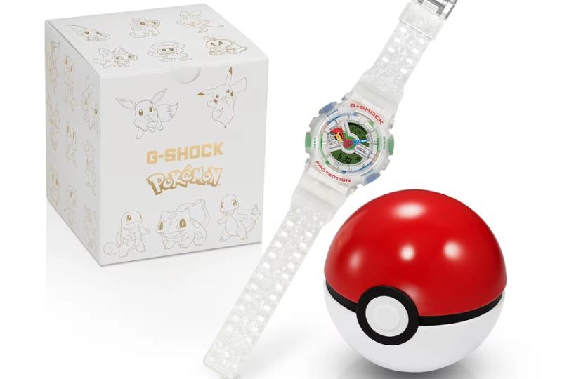 Casio представила лімітований годинник G-Shock до 30-річчя Pokémon
