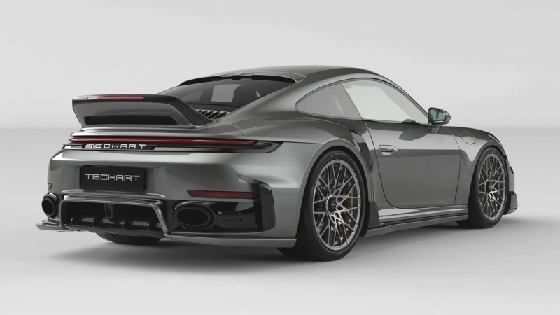 Techart витиснула 811 «коней» із Porsche 911 Turbo S: коли базової потужності замало