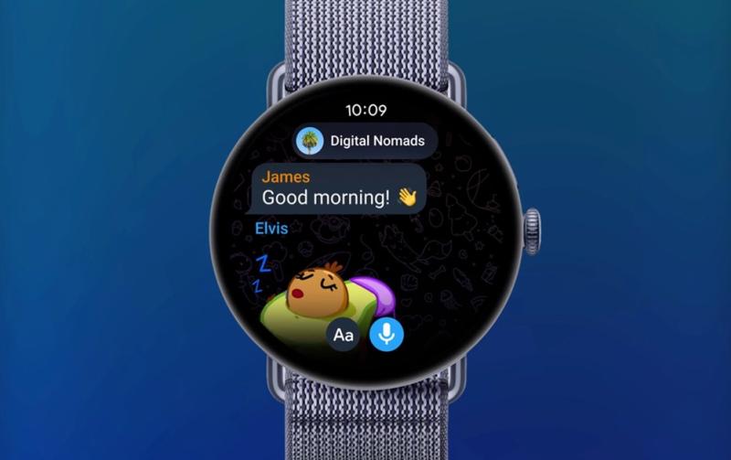 Застосунок Telegram повернувся на Wear OS: користувачі Galaxy Watch, Pixel Watch та Xiaomi Watch вже можуть користуватися популярним месенджером