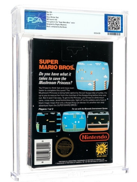 Унікальна копія Super Mario Bros. (1985) продана на аукціоні за рекордні 3 000 000 доларів