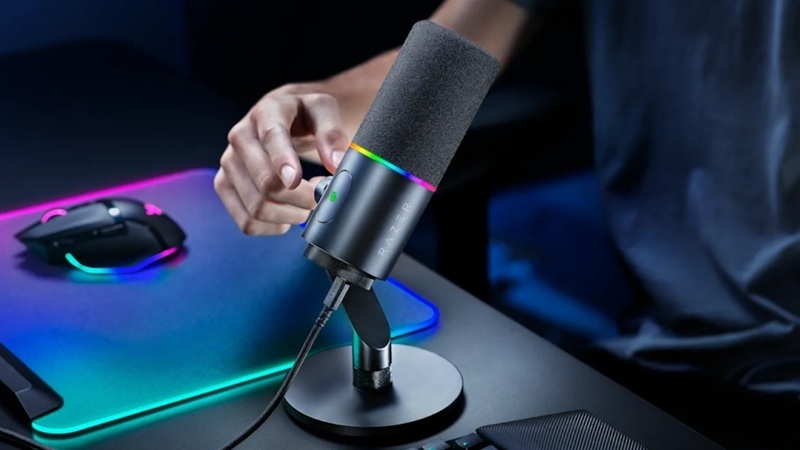 Студійний звук і преміальний дизайн: Razer анонсувала свій перший XLR-мікрофон Seiren V3 Pro