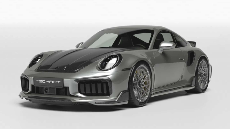 Techart витиснула 811 «коней» із Porsche 911 Turbo S: коли базової потужності замало