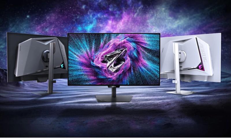 GIGABYTE презентувала флагманську серію моніторів AORUS ELITE з 27” трирежимною Mini LED-моделлю і чотирма OLED-дисплеями