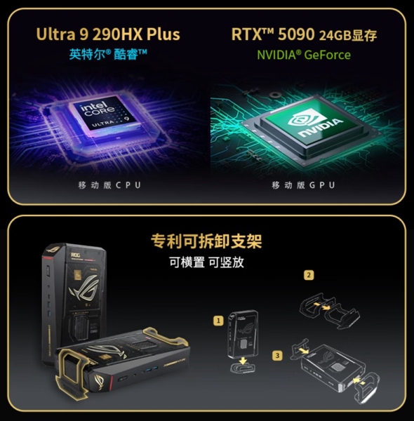 Ювілейний NUC виявився і найдорожчим: ASUS ROG випустила преміальний компактний ПК з RTX 5090, топовим Intel Core та до 128 ГБ оперативної пам'яті
