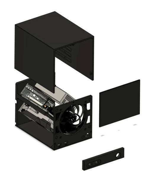 Інженер AMD зібрав кастомну Steam Machine на 3D-принтері зі значно більшою продуктивністю