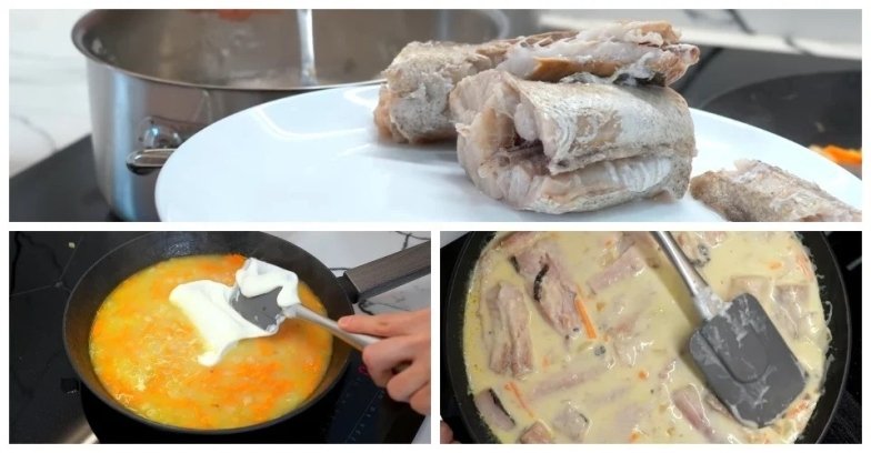 Рецепт хека со сметаной, который понравится даже детям: это самая вкусная тушеная рыба в мире!