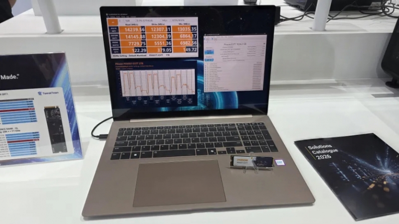 Швидкість до 28 ГБ/с: Phison представила на Computex PCIe 6.0 X3 для SSD