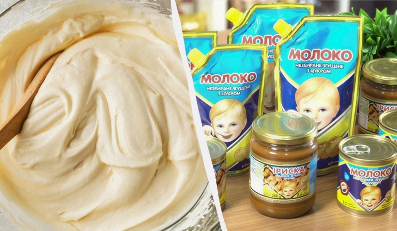 З ряженки та згущеного молока отримую смачний вершковий крем: старий рецепт для випічки