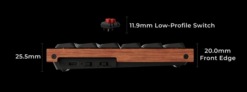 Keychron випустила повнорозмірну клавіатуру K5 Ultra 8K з частотою 8000 Гц, дерев'яними акцентами і акумулятором на 370 годин роботи