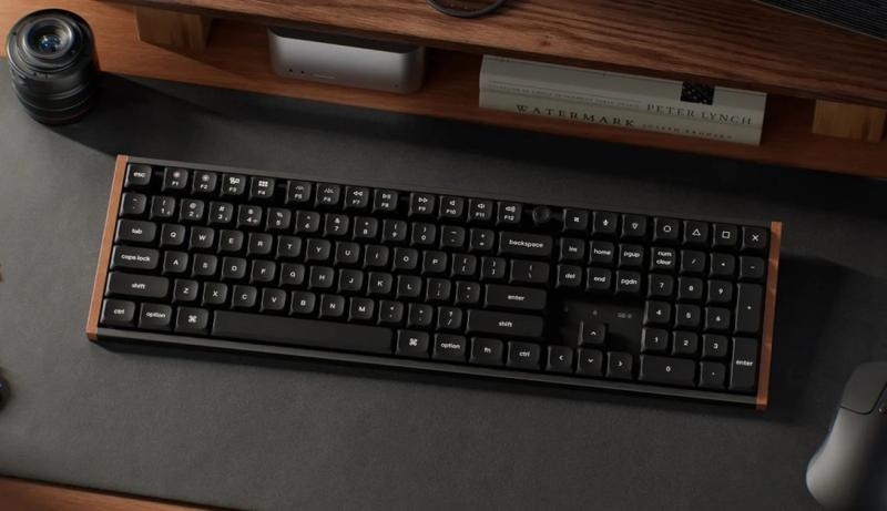 Keychron випустила повнорозмірну клавіатуру K5 Ultra 8K з частотою 8000 Гц, дерев'яними акцентами і акумулятором на 370 годин роботи