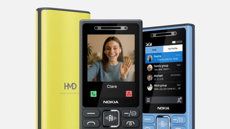 Повернення кнопкової класики: HMD представила оновлену лінійку телефонів Nokia з 4G, кнопкою AI та легендарною "Змійкою"