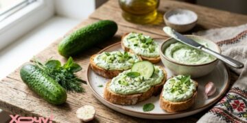 Идеальная намазка для летних брускет: секрет вкусного огуречного крема, разлетающегося со стола первым