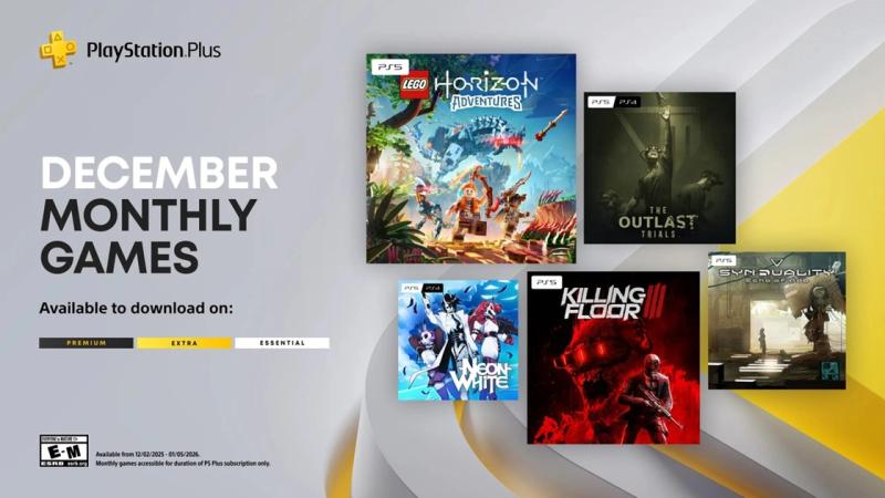 У грудні Sony подарує підписникам PlayStation Plus п'ять ігор, серед яких Lego Horizon Adventures і Killing Floor 3