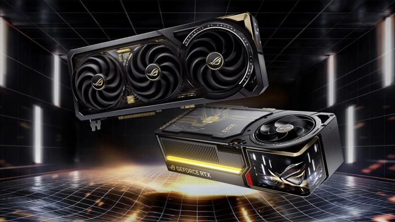 Ніхто не просив, але Asus це зробила — представлена ексклюзивна відеокарта RTX 5090 з вигнутим AMOLED-екраном