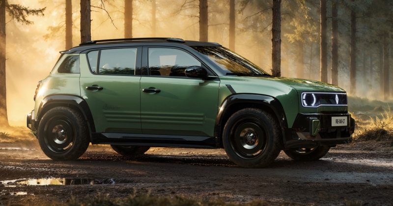 Renault показала позашляховий концепт R4 Savane з повним приводом і двома електромоторами