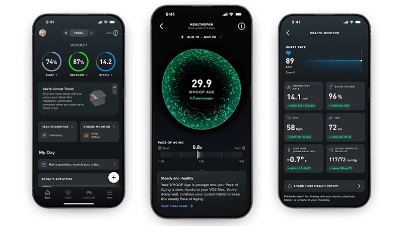 Усе під контролем: WHOOP представила нові фітнес-браслети з розширеними можливостями моніторингу здоров'я