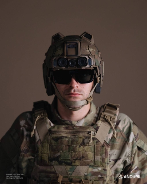 Як у комп'ютерній грі: Anduril показала військовий AR-шолом EagleEye з ШІ (відео)
