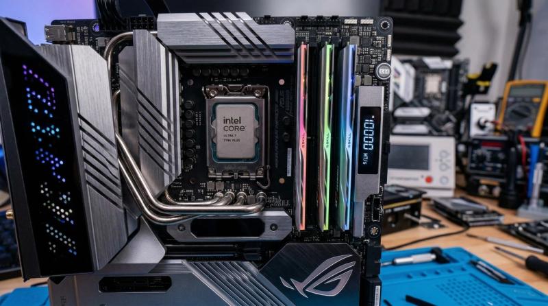 Магія &laquo;Плюса&raquo;: G.Skill розігнала пам'ять DDR5 до 10000 МТ/с на нових процесорах Intel