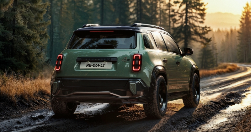 Renault показала позашляховий концепт R4 Savane з повним приводом і двома електромоторами