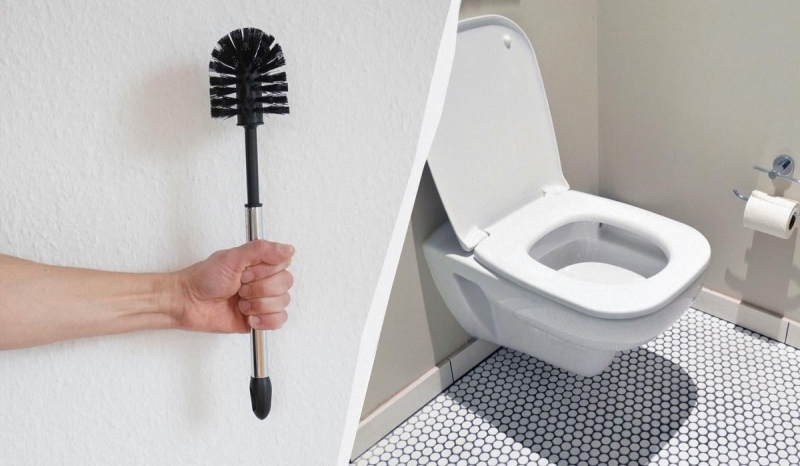 Цей простий трюк розчинить товстий наліт на старому унітазі: народний метод