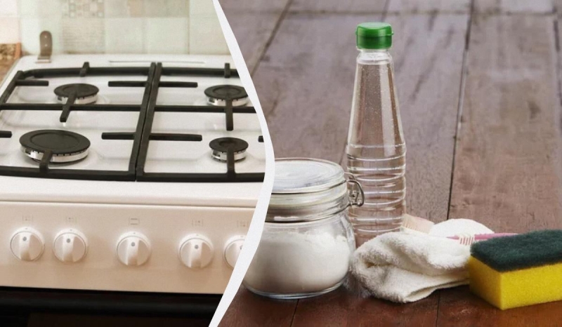 Дві ложки на літр води - і старий жир із ручок плити зникне сам: рецепт розчину