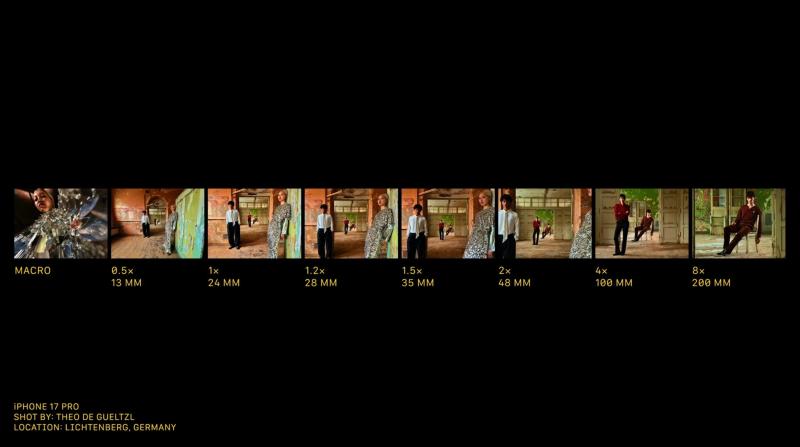 Фотомаркетинг Apple iPhone 17: чому три дорівнює восьми та що таке "оптична якість"