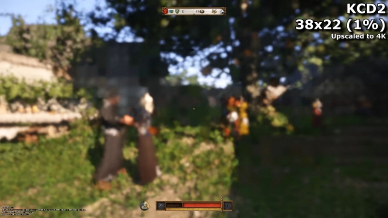 Геймінг на межі: Ютубер застосував DLSS у Kingdom Come Deliverance 2 для відновлення зображення роздільною здатністю 38&times;22p