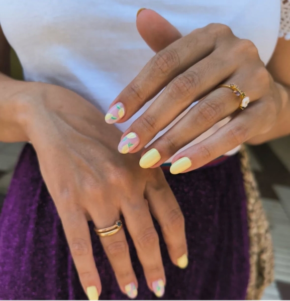 Лімончелло на нігтях: як повторити найсвіжіший манікюр літа