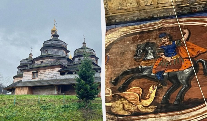 На Львівщині відновили один з найдавніших дерев'яних храмів (фото)