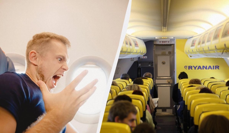 Ryanair запровадив величезні штрафи для буйних пасажирів: за що можуть покарати