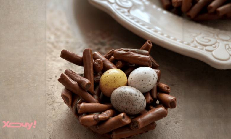 Самый красивый декор на паски: делаем изысканные "гнездышки" своими руками (ВИДЕО)