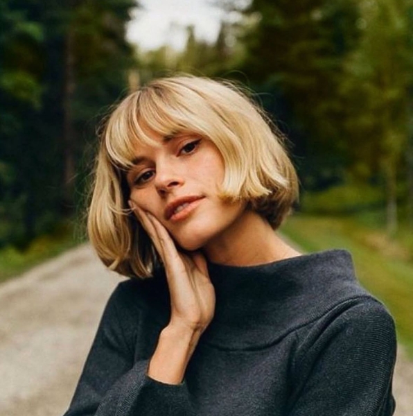 Стрижка Французький Боб &mdash; тренд 2025 року