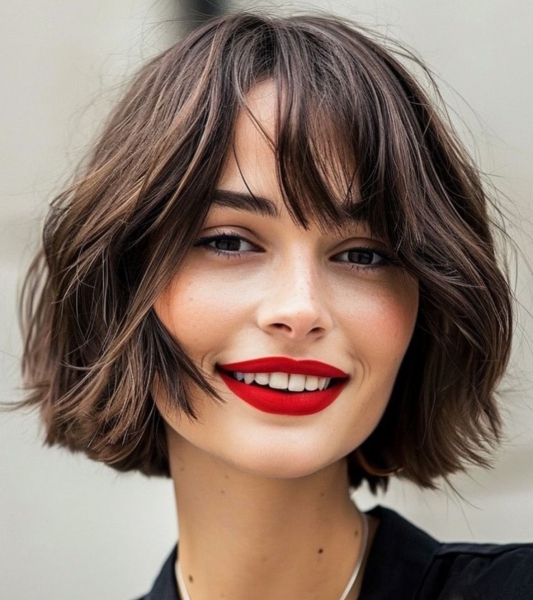 Стрижка Французький Боб &mdash; тренд 2025 року