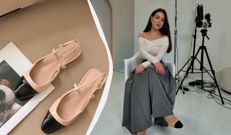 Трендове взуття на весну у стилі Chanel: Раміна показала, з чим його поєднувати