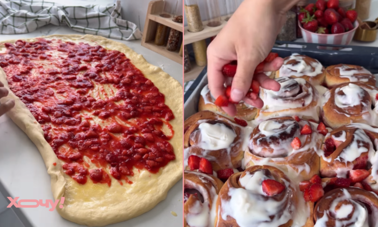 Все становится лучше, если добавить клубнику: как приготовить невероятно нежную выпечку (ВИДЕО)